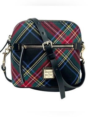 Dooney & Bourke Tartan Domed Crossbody Bag